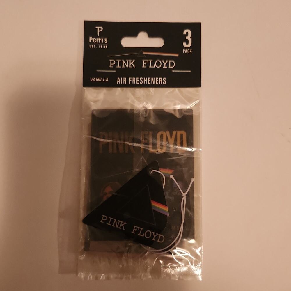 Unisex Perri's Black Pink Floyd Air Vanilla Car/Home Fresheners One Size
